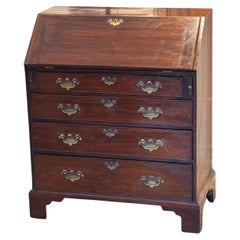 George III Mahogany Fall-Front Desk