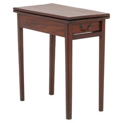 George III Mahogany Fold-Over Gate Leg Table