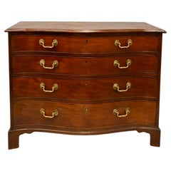 George III Mahogany Four Drawer Chest