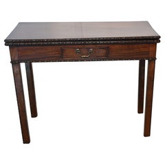 Tavolo da gioco in mogano di Giorgio III 1880