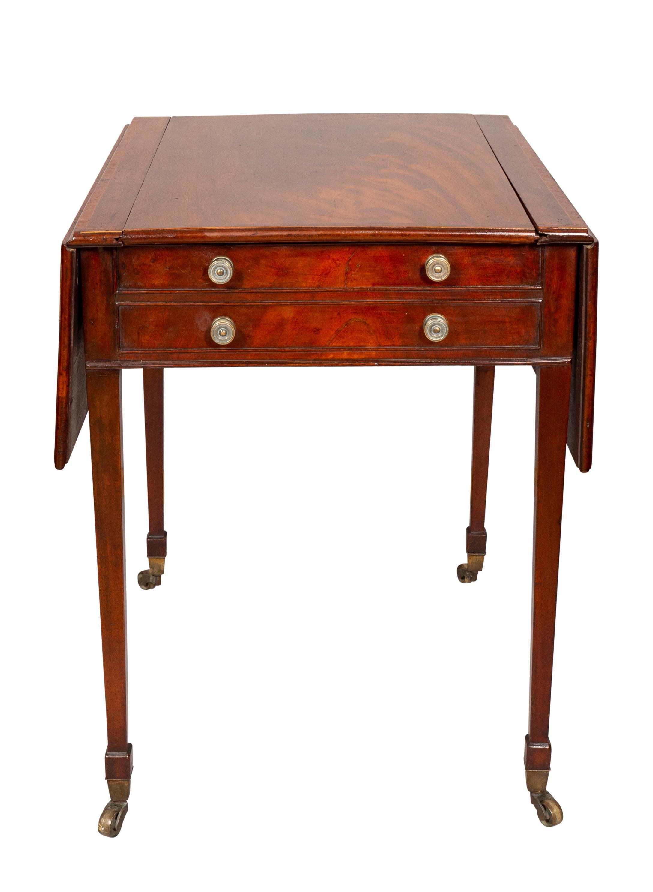 George III Mahogany Games Table For Sale 5