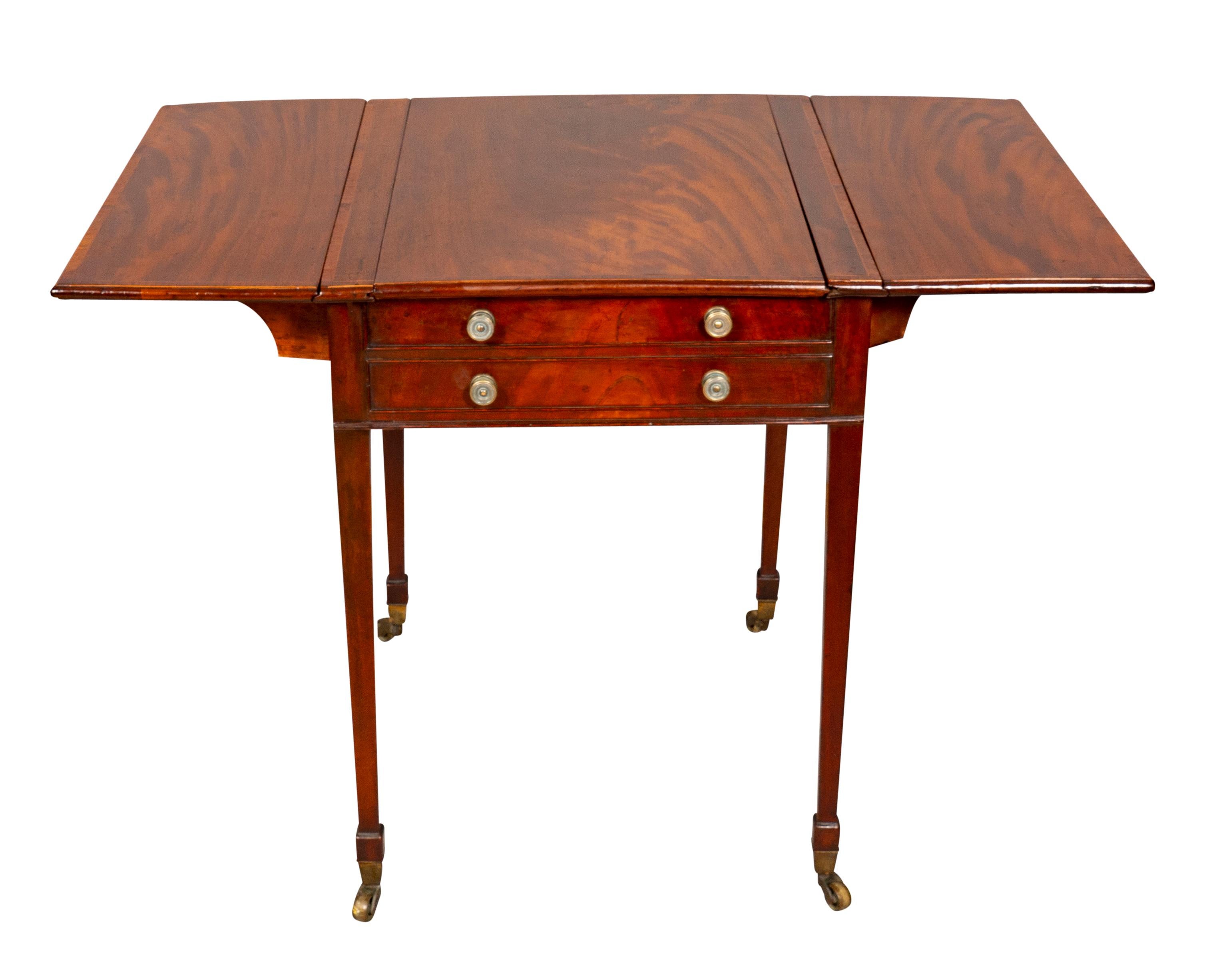 George III Mahogany Games Table For Sale 6