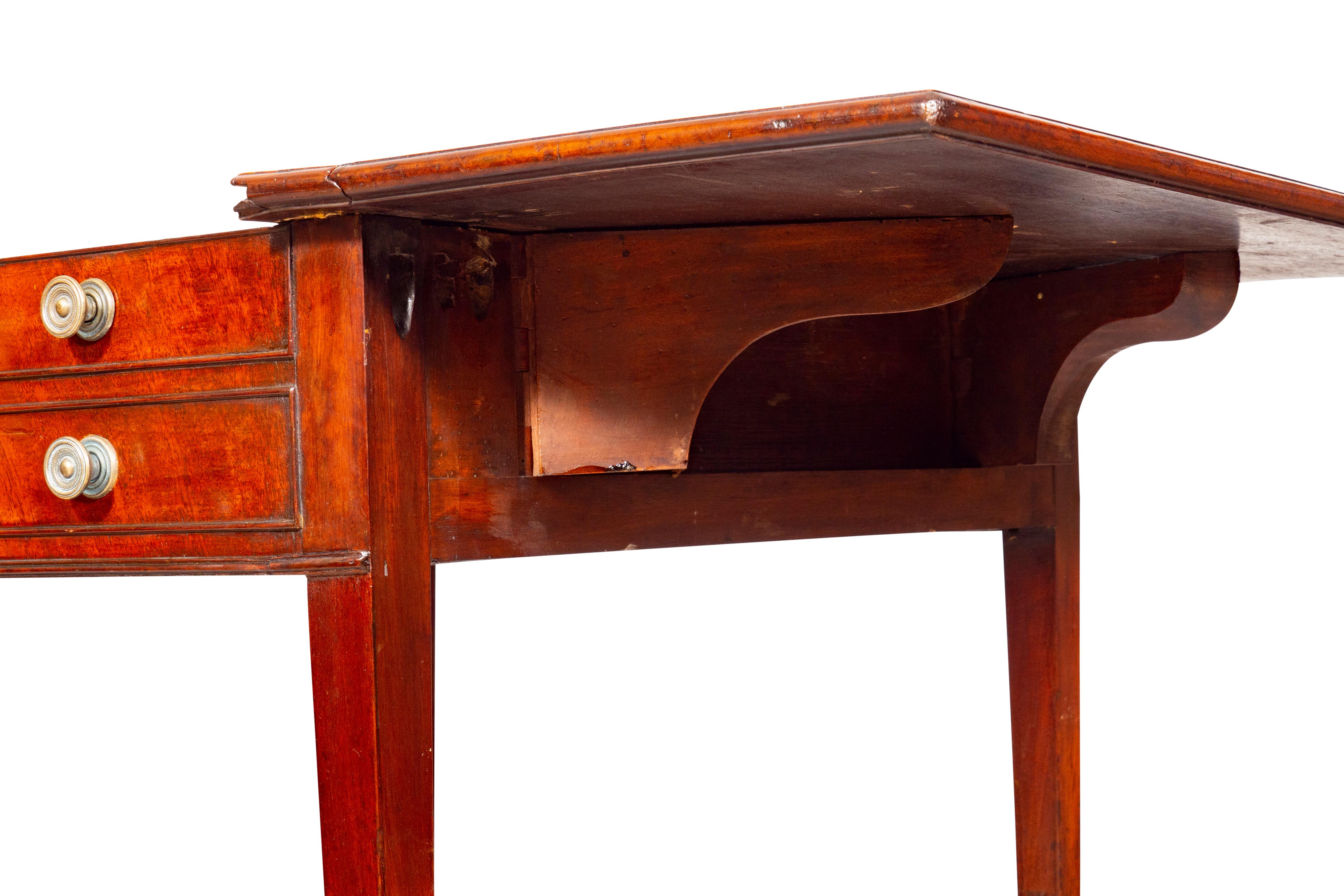 George III Mahogany Games Table For Sale 12