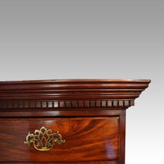 George III mahogany Irish tallboy