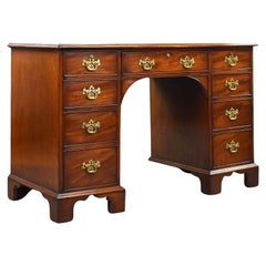 George III Mahogany Kneehole Desk