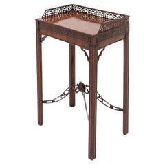 George III Mahogany Lamp Table