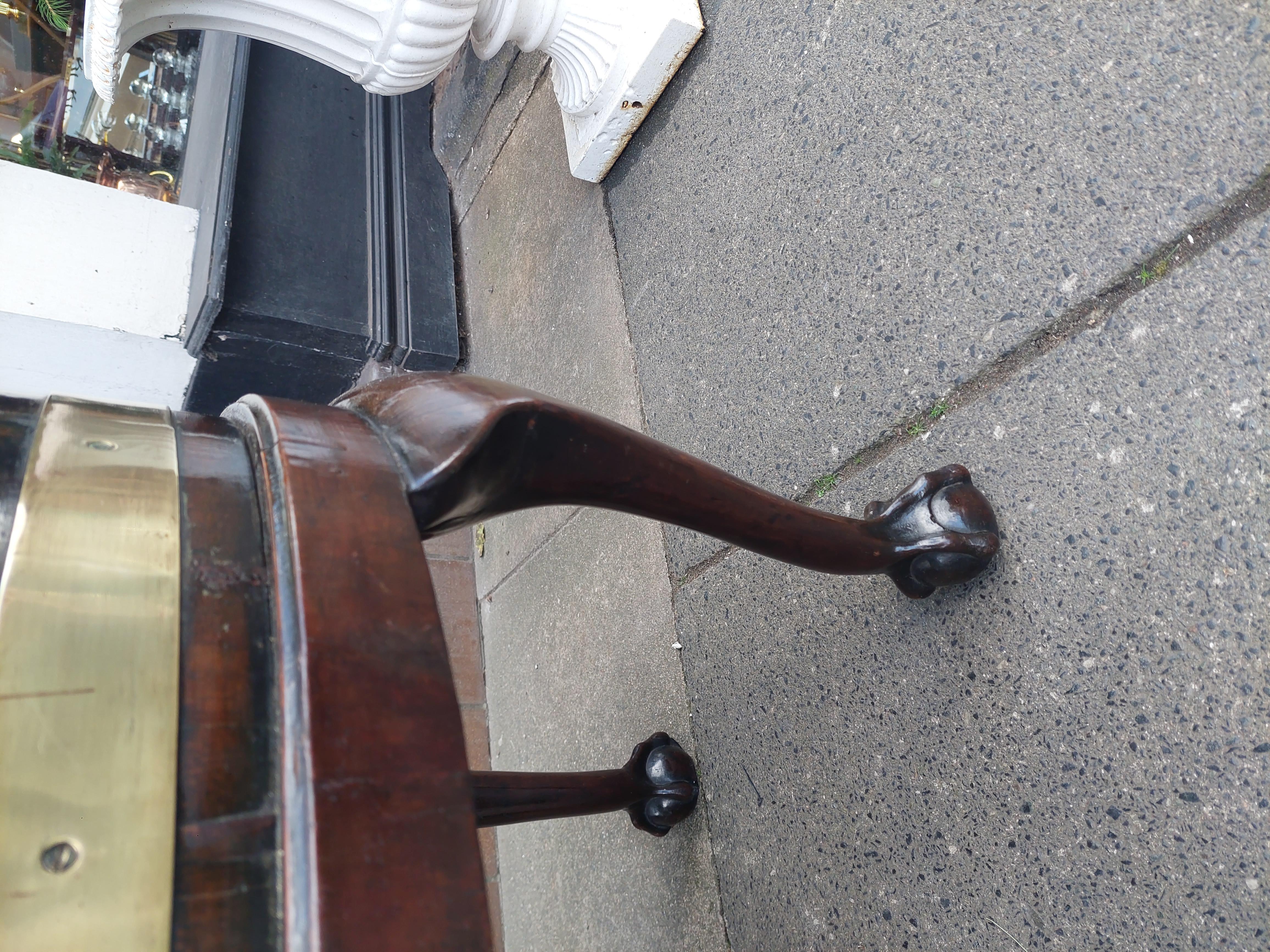 George III Mahogany Lead Lined Wine Cooler 3