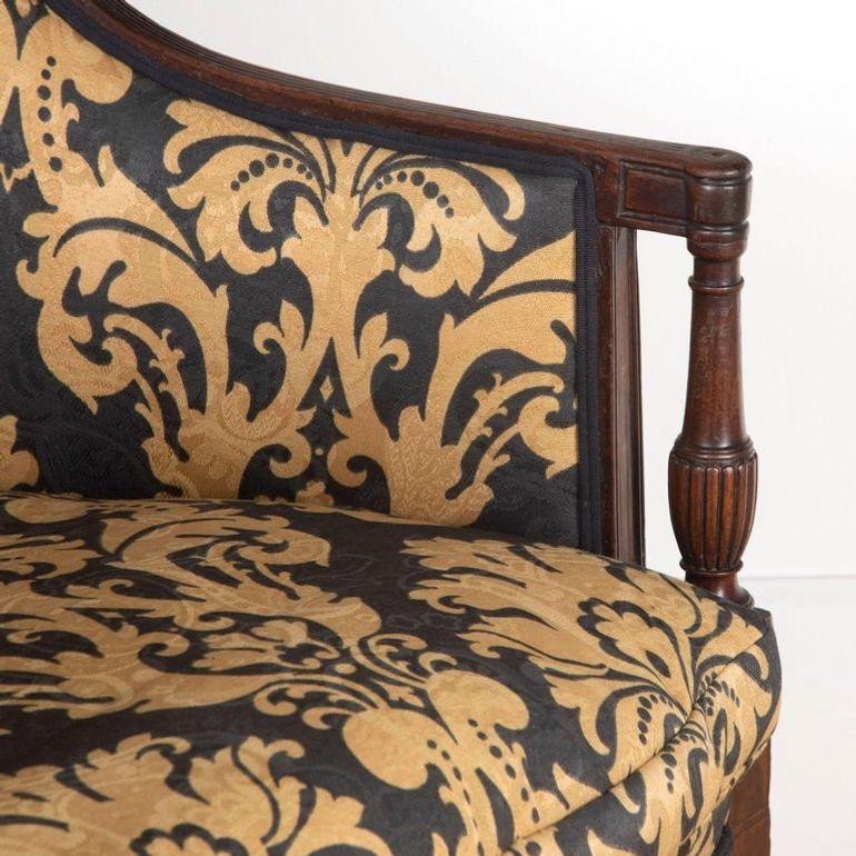 Chaise de bibliothèque en acajou George III Bon état - En vente à Gloucestershire, GB
