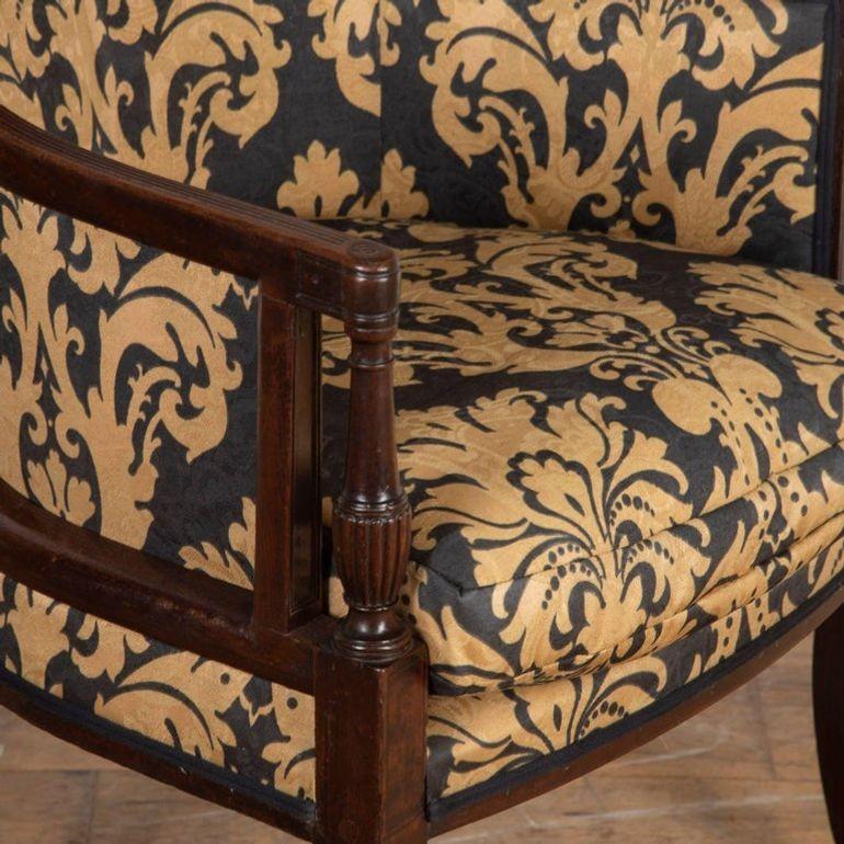 XIXe siècle Chaise de bibliothèque en acajou George III en vente