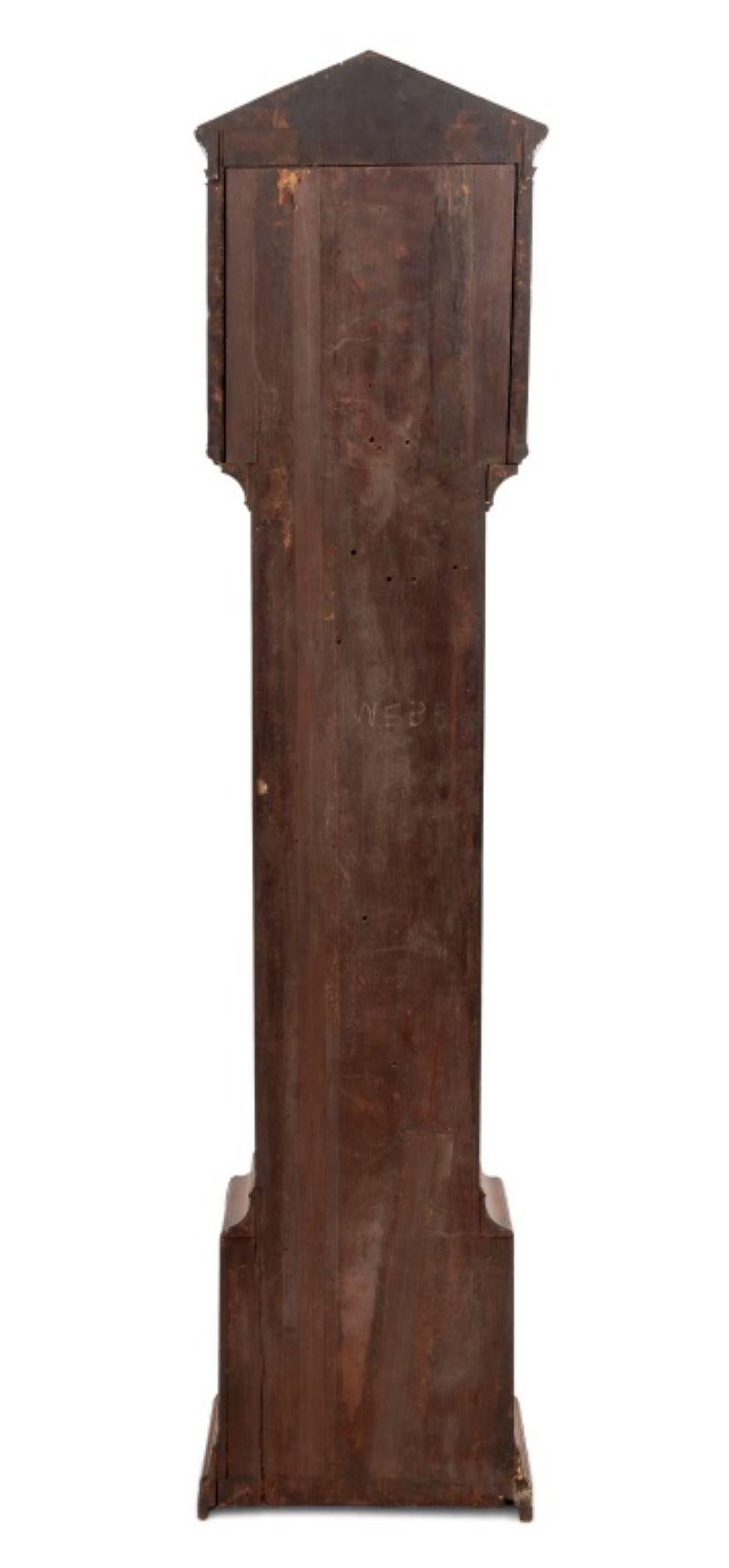 George III Mahogany Longcase Clock by John Allam For Sale 2