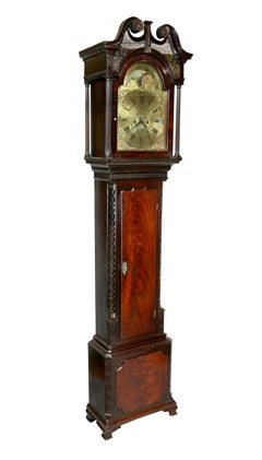 George III Mahogany Longcase Clock by William Taylor of Whitehaven, Cumbria