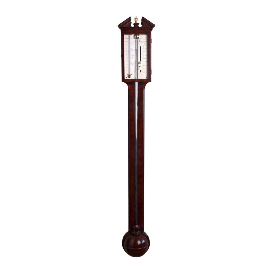 Early 19th Century Antique George III Mahogany Stick Barometer by ...