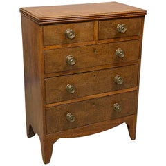 George III Mahogany Miniature Chest