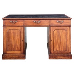Antique George III Mahogany Partner’s Desk, circa 1770