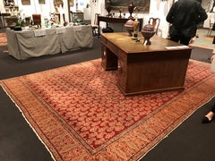 George III Mahogany Partner's Desk