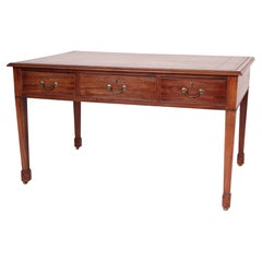 Antique George III Style Mahogany Partners Writing Table