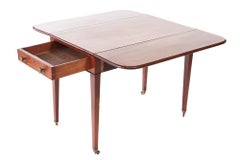 George III Mahogany Pembroke / Lamp Table