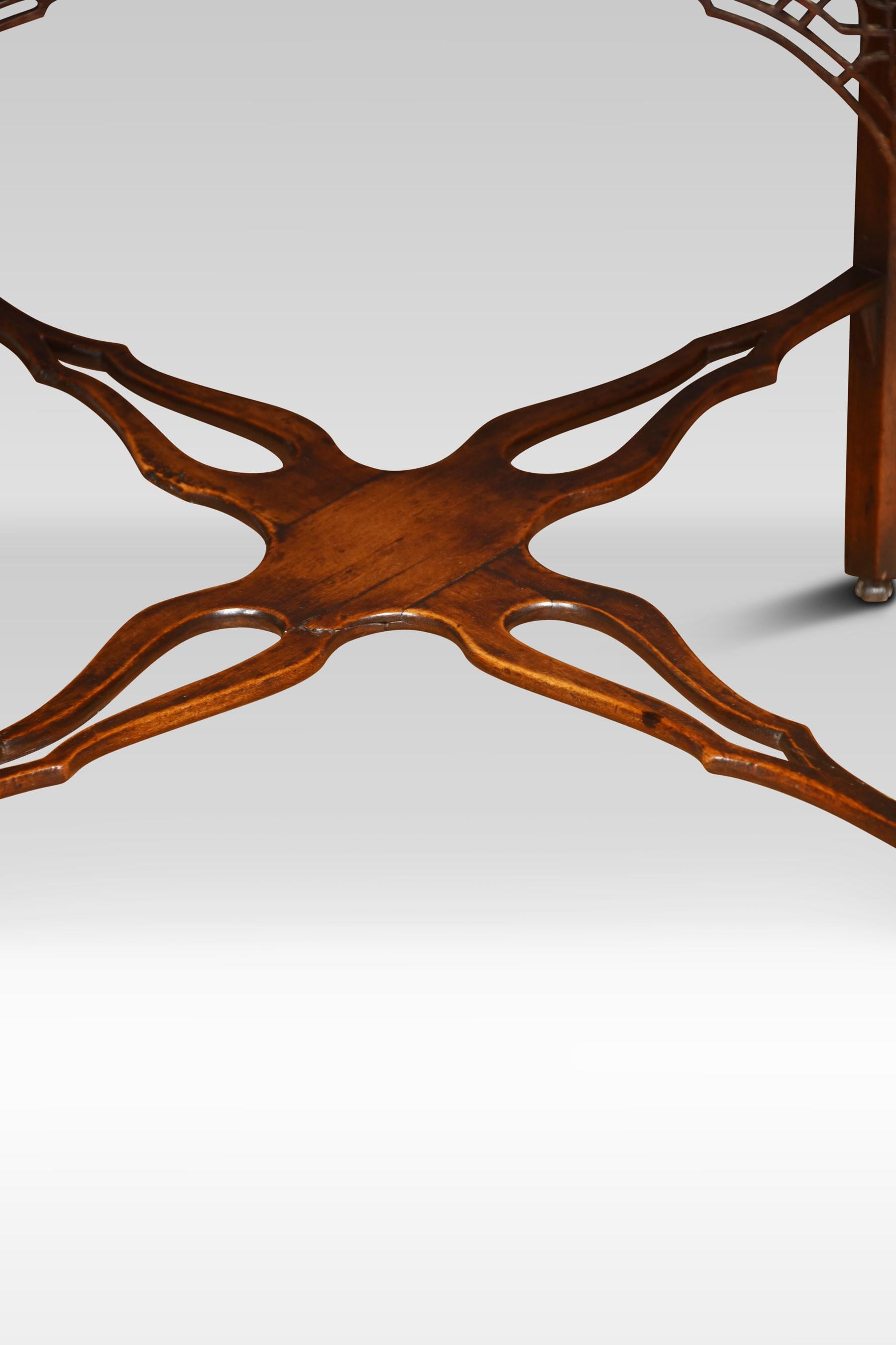 British George III Mahogany Pembroke Table For Sale