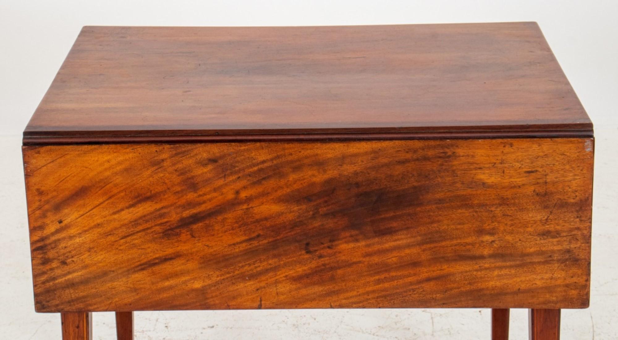 Wood George III Mahogany Pembroke Table For Sale