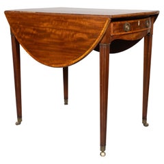 Mesa Pembroke de caoba Jorge III