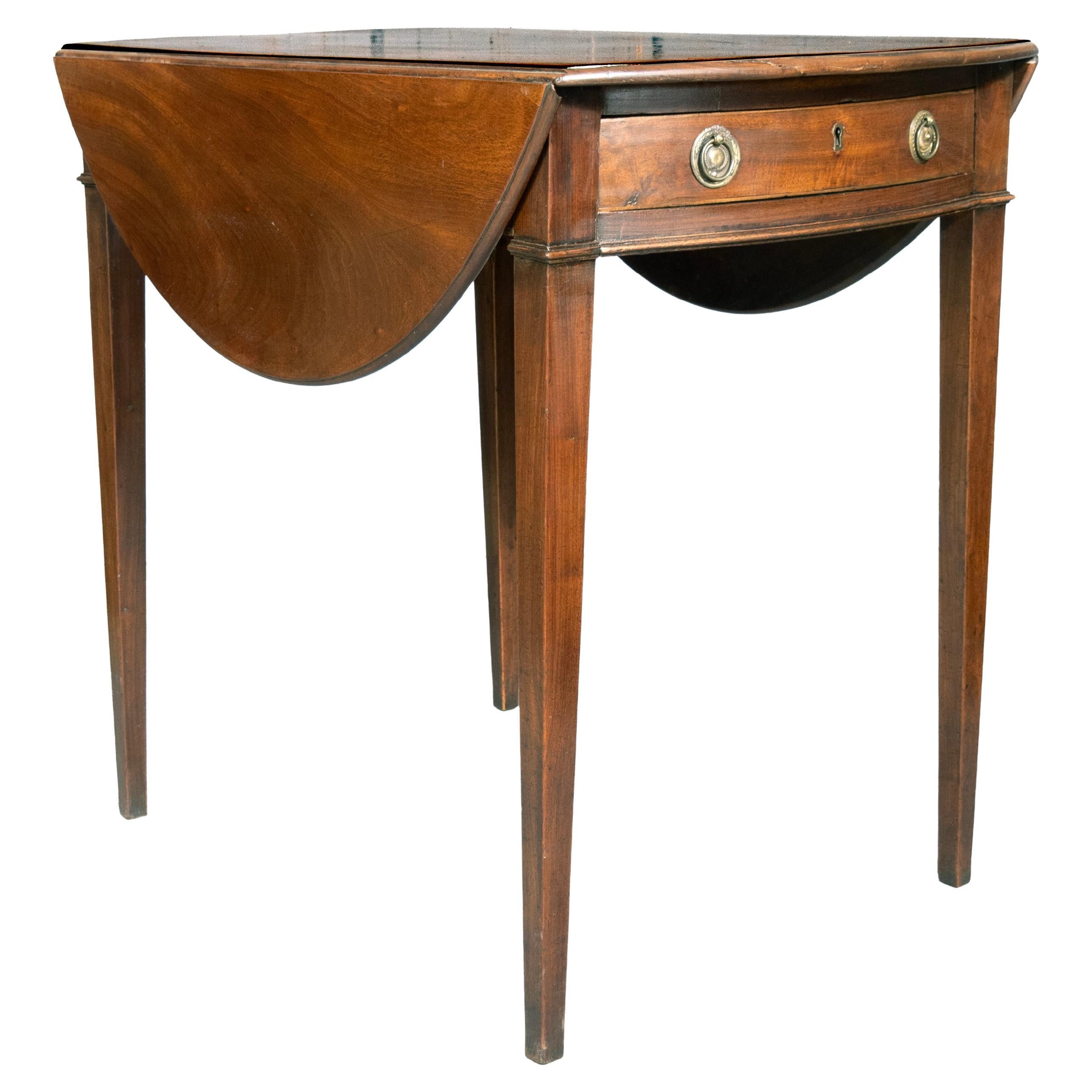 George III Mahogany Pembroke Table