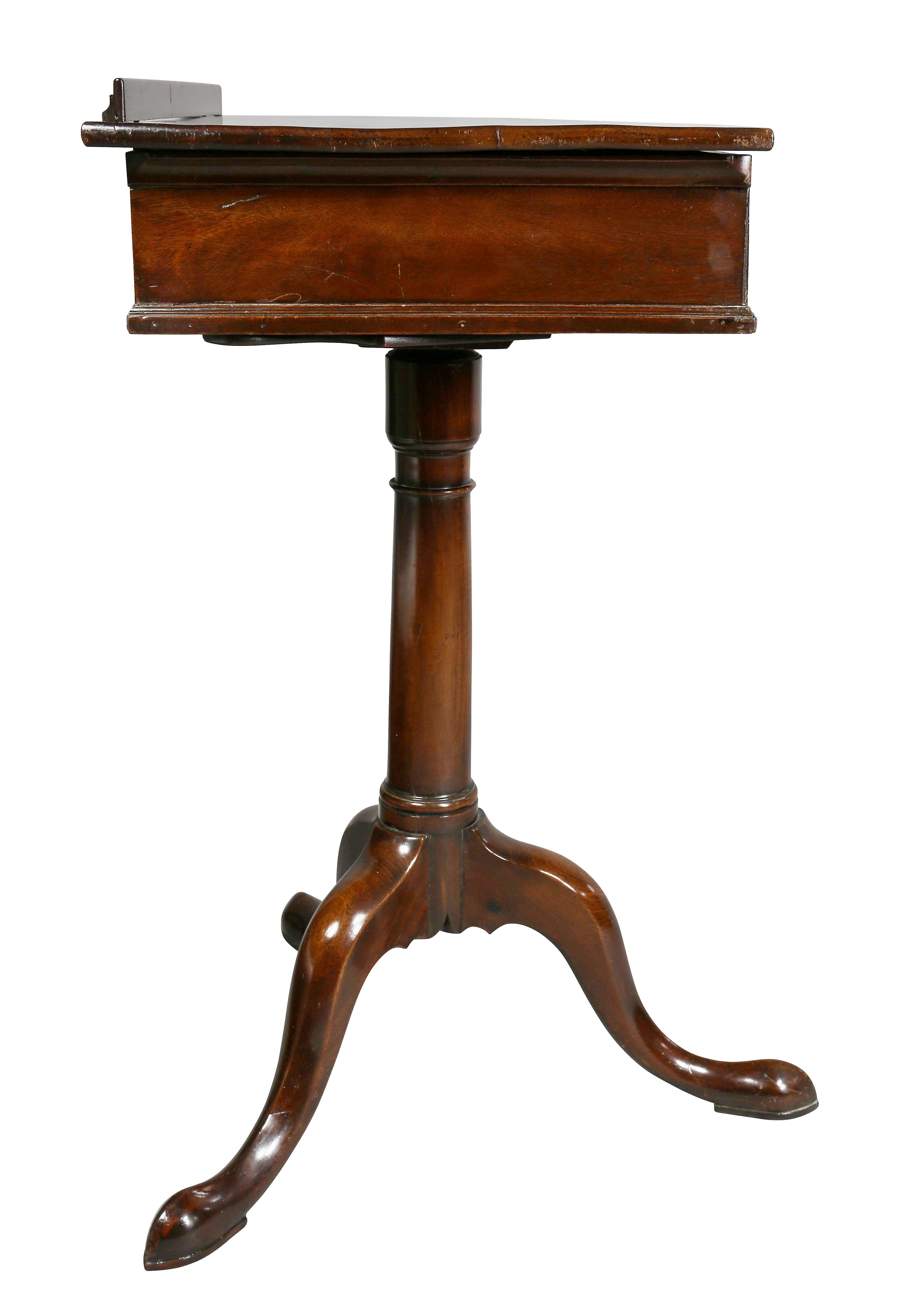 George III Mahogany Reading Stand 6