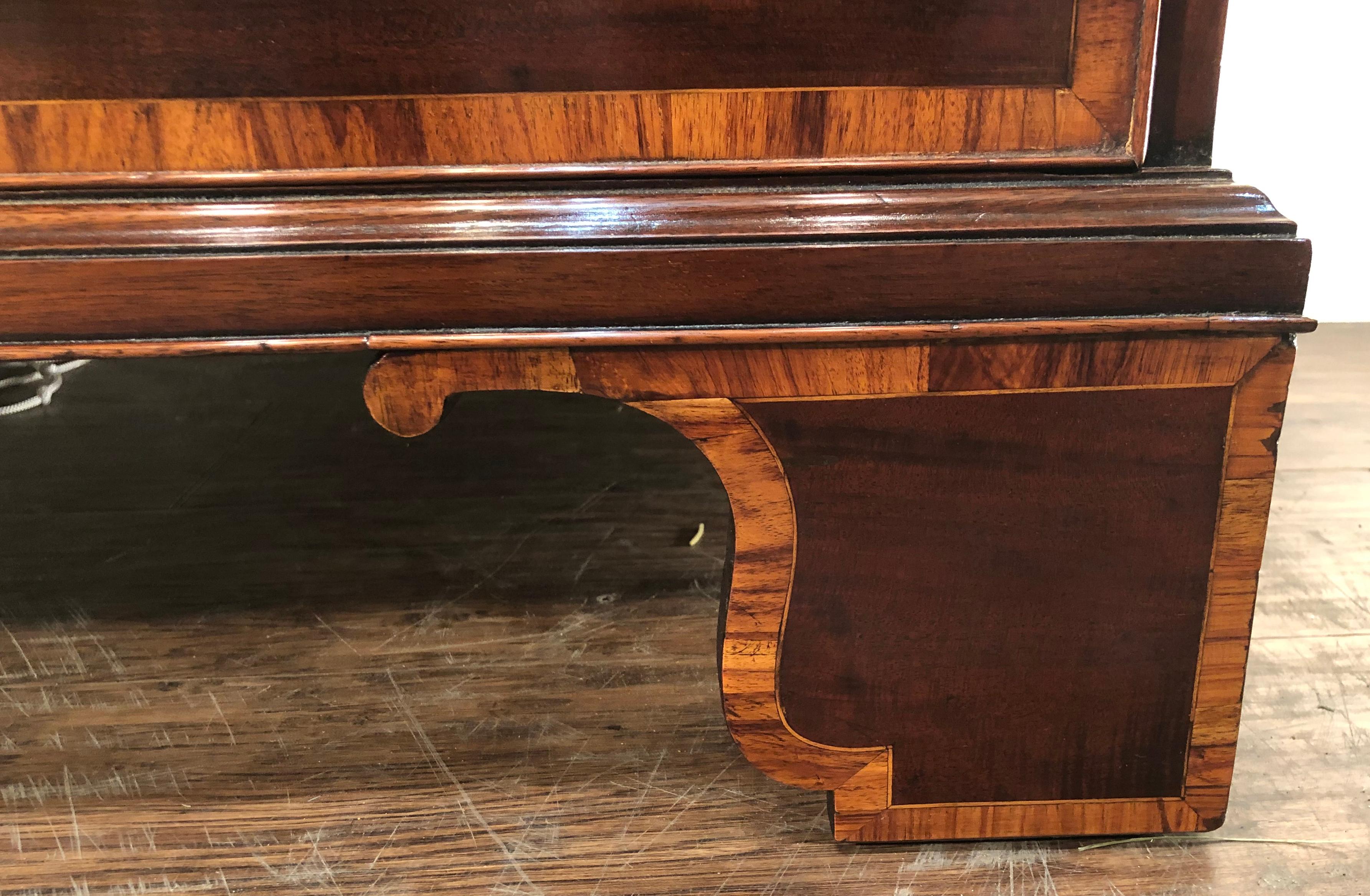 George III Mahogany Secretary, 18th Century, in the Manner of Henry Kettle 12