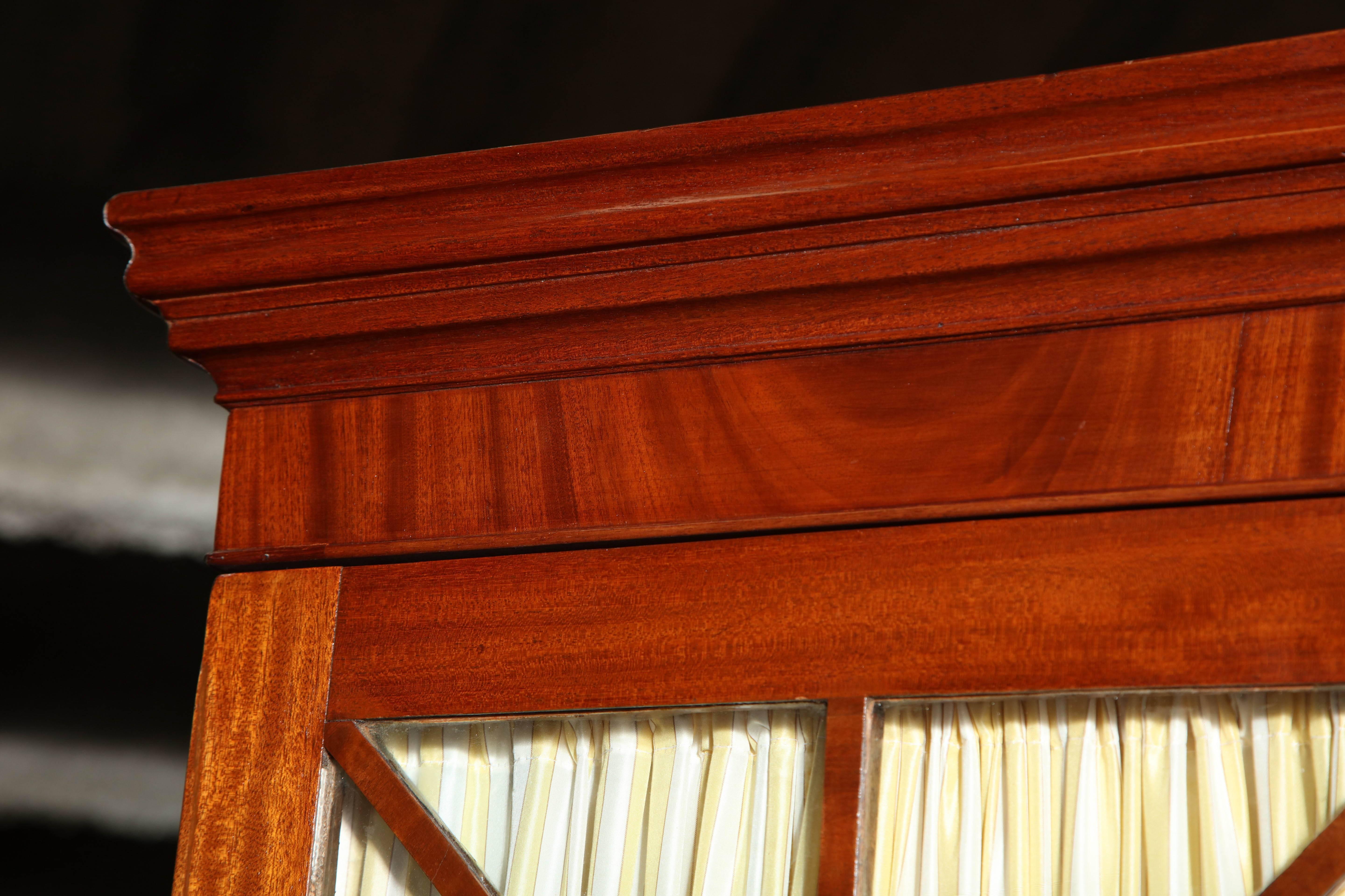 George III Mahogany Secretary Desk 4
