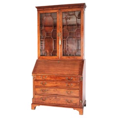 George III Mahogany Secretary