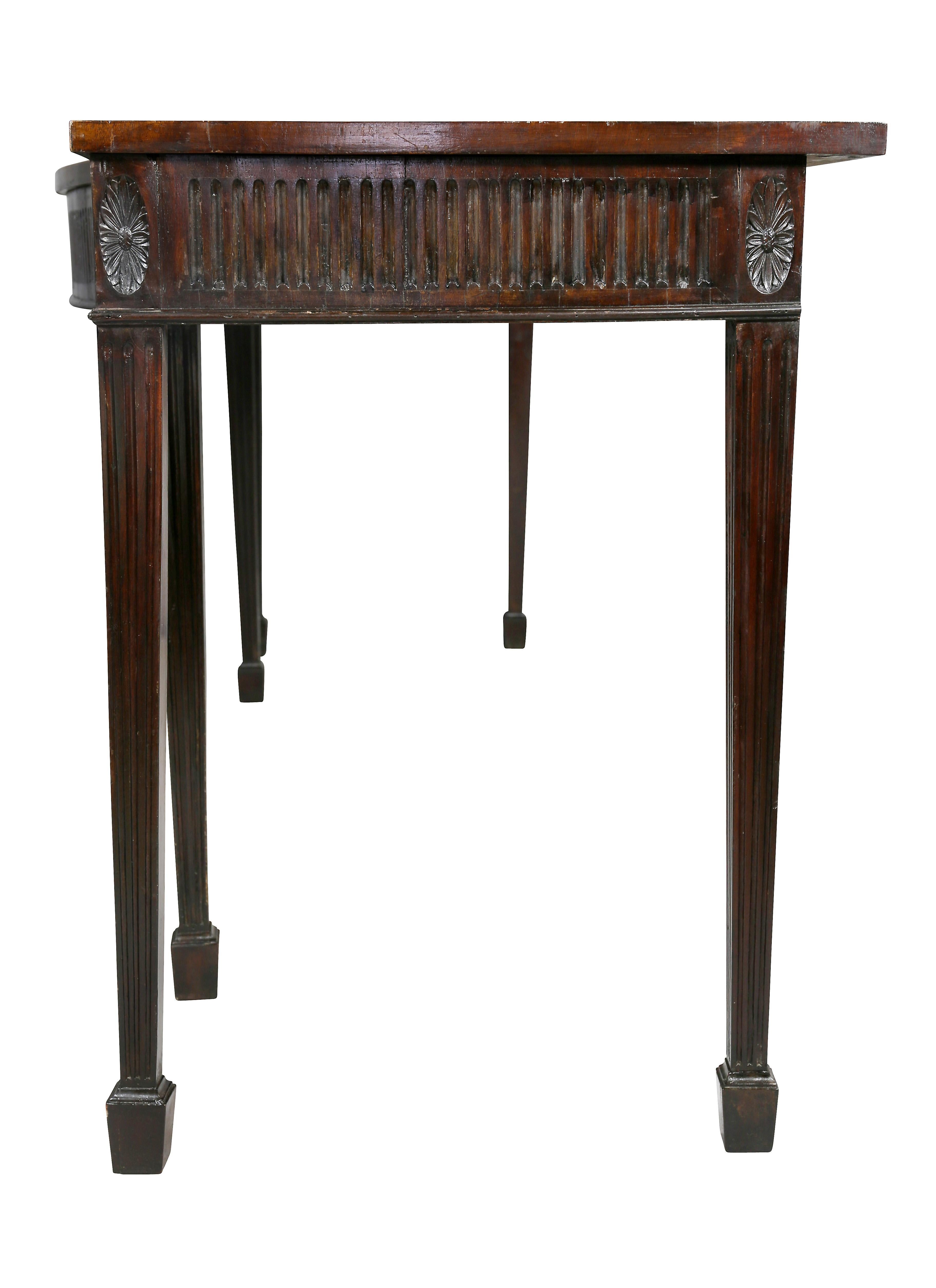 George III Mahogany Sideboard / Table 4