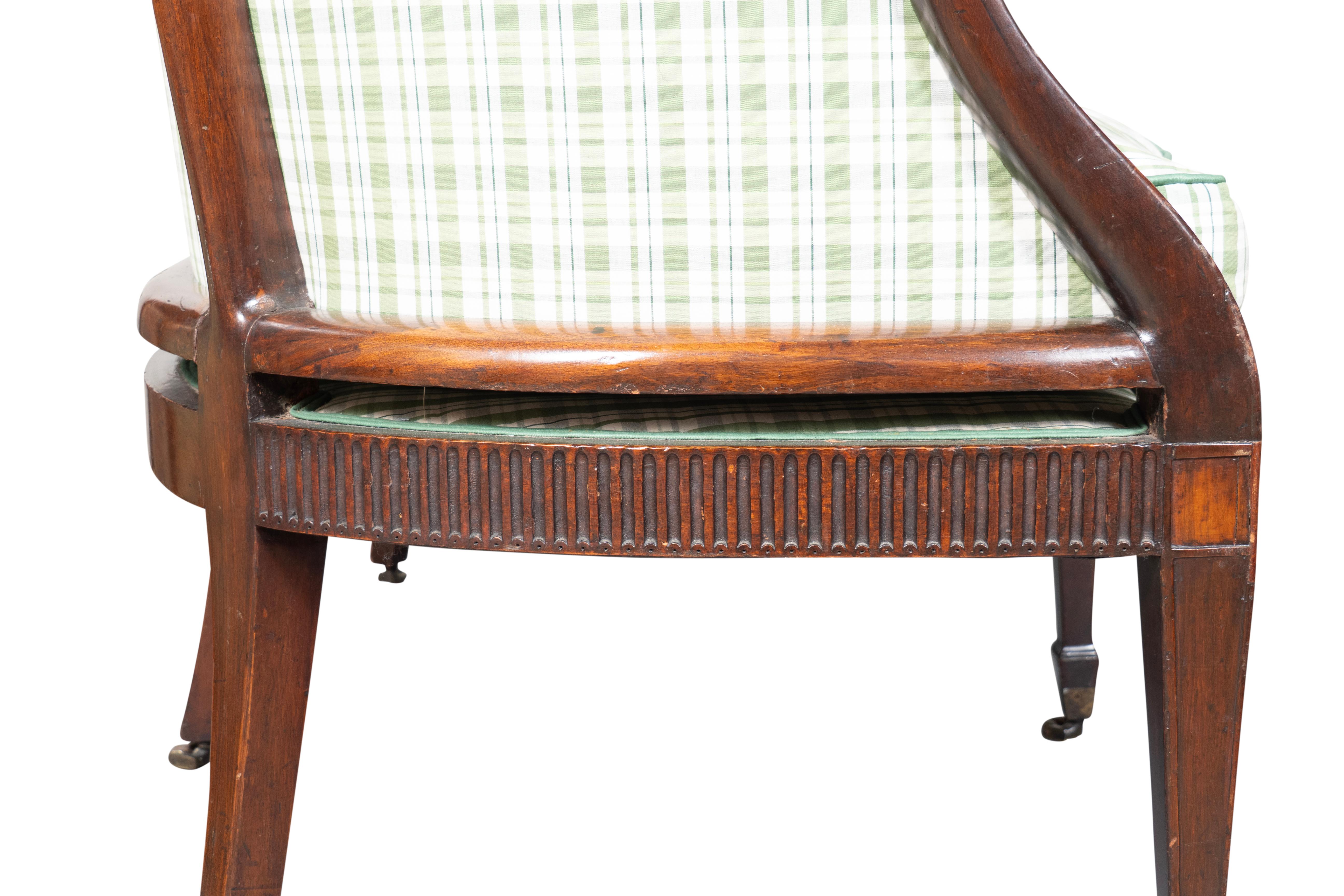 George III Mahagoni-Sofa im Angebot 2