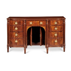 George III Mahogany Side Cabinet