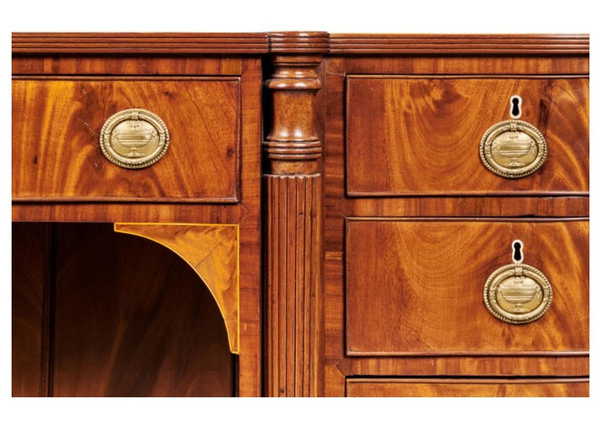 George III Mahogany Side Cabinet For Sale 1