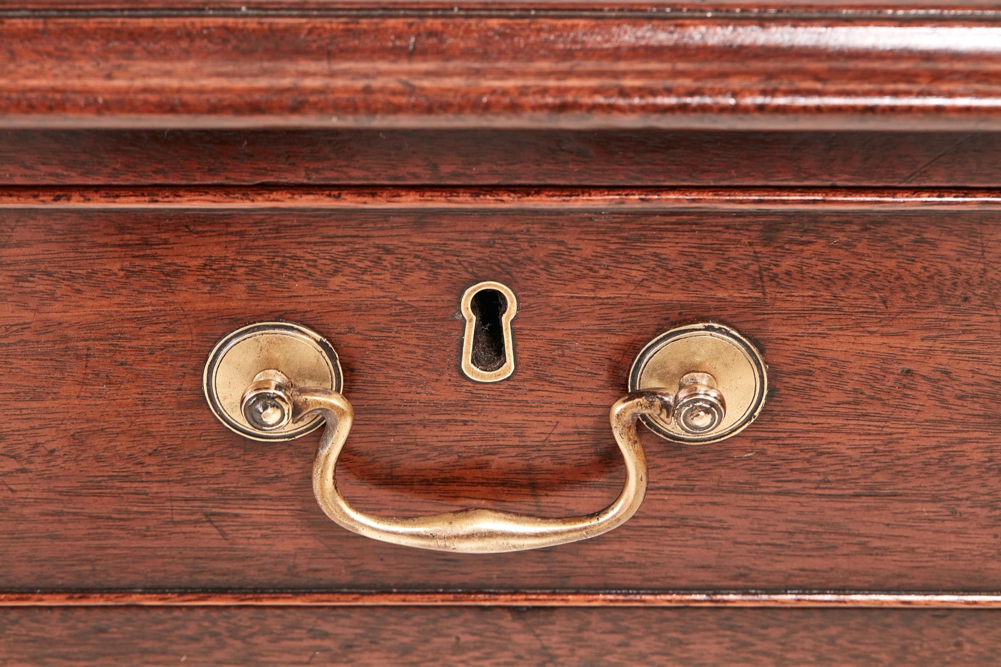 European George III Mahogany Side or Lamp Table