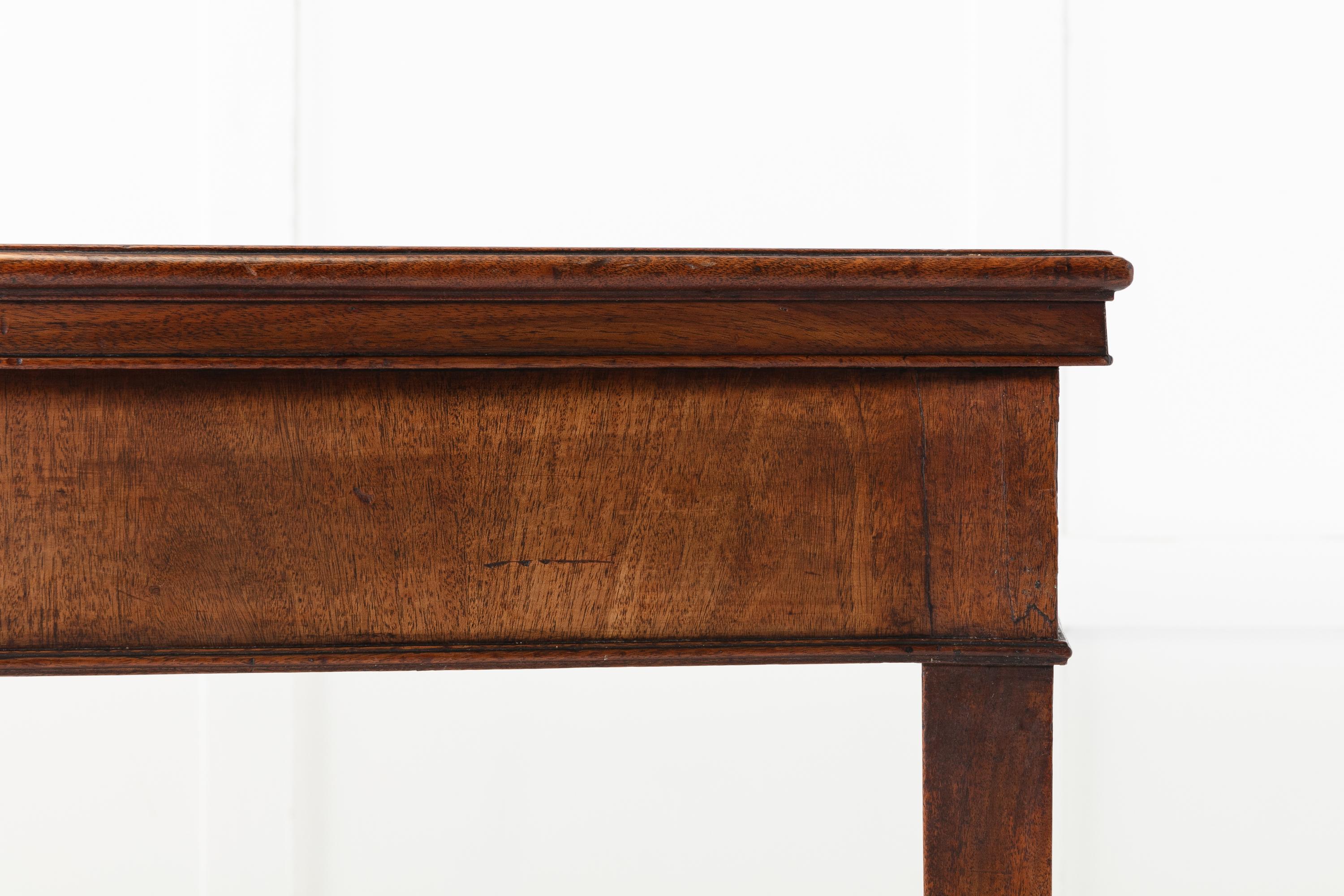 George III Mahogany Side/Serving Table For Sale 1