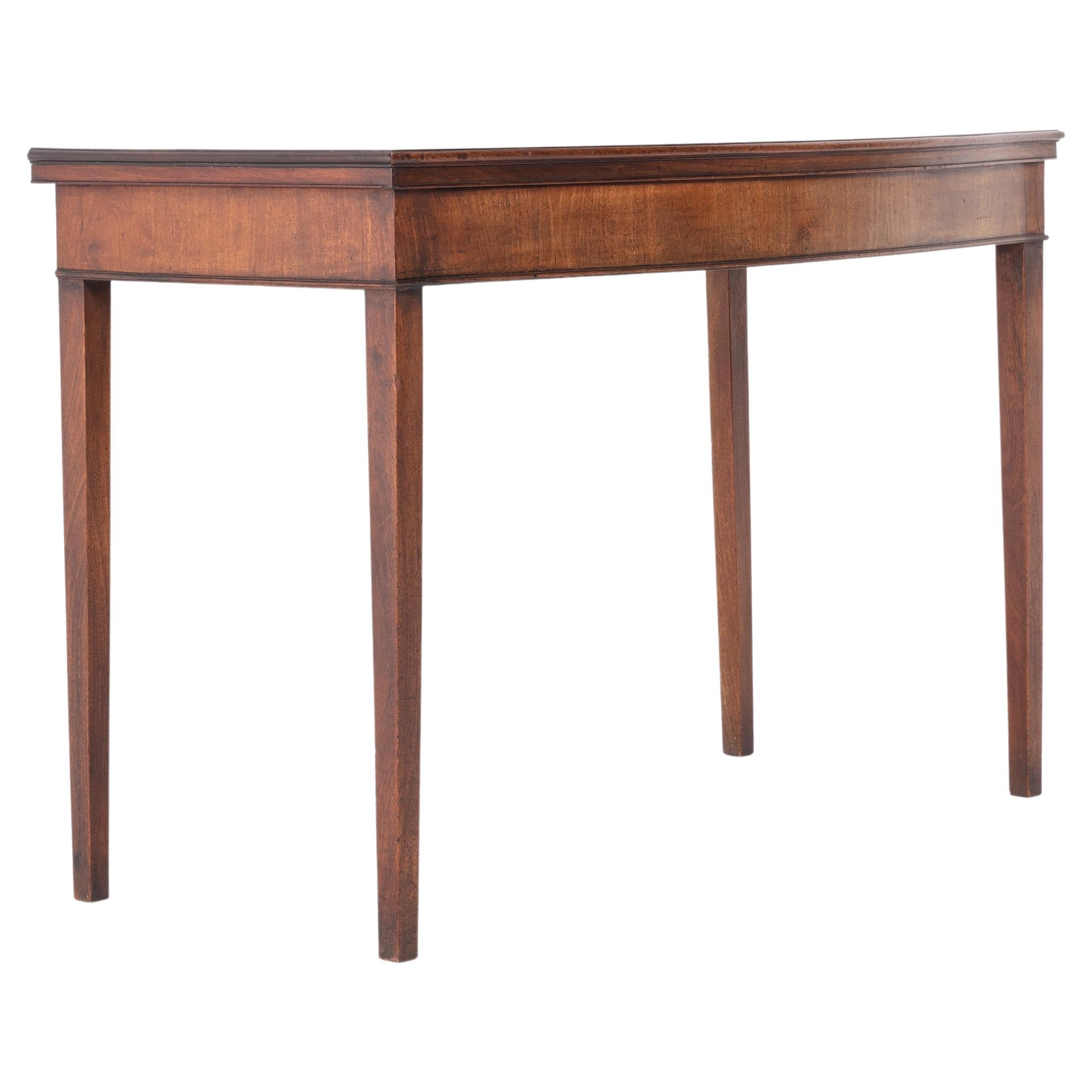 George III Mahogany Side/Serving Table For Sale