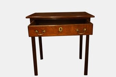 George III Mahogany Side Table