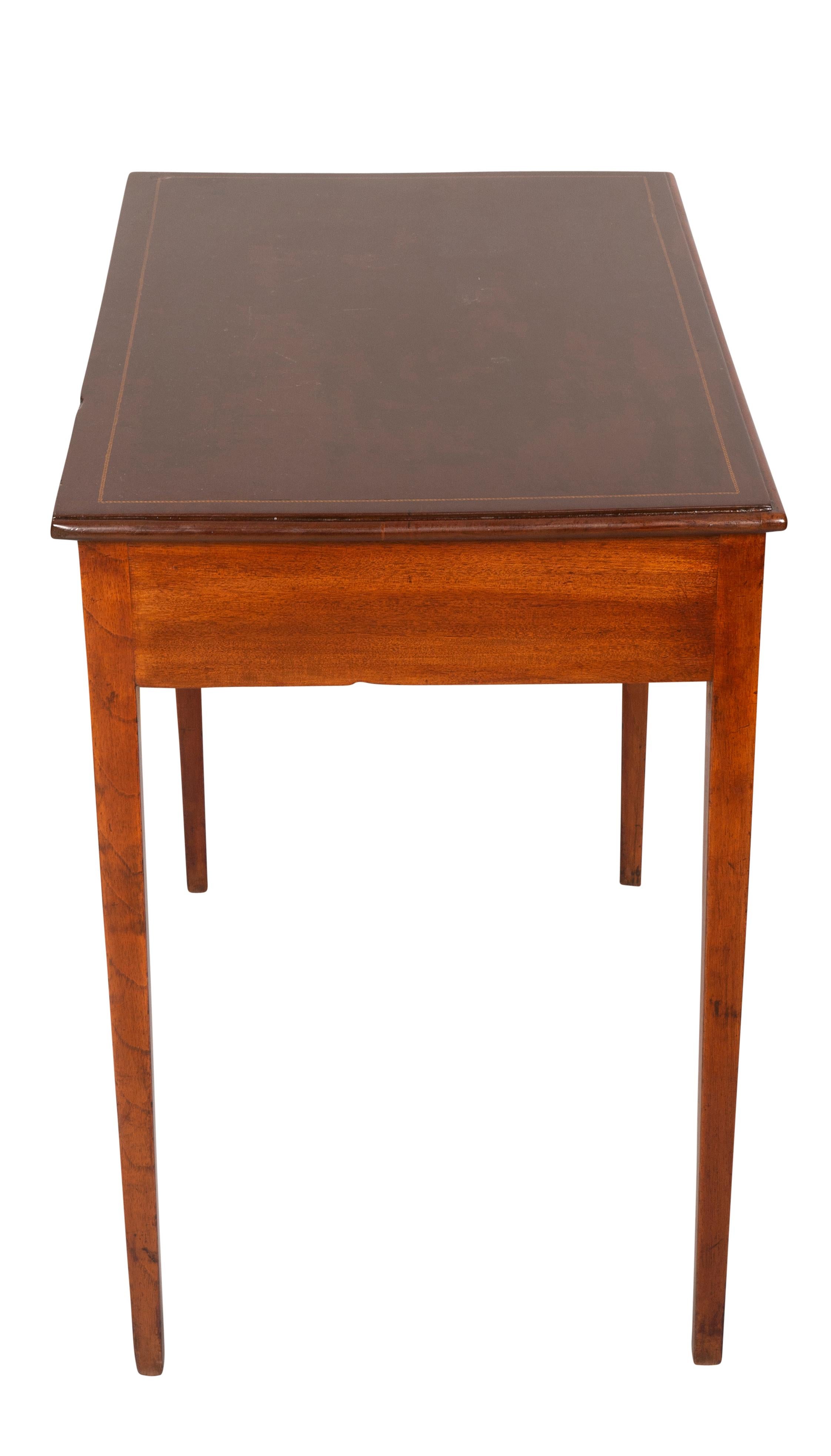 Late 18th Century George III Mahogany Side Table