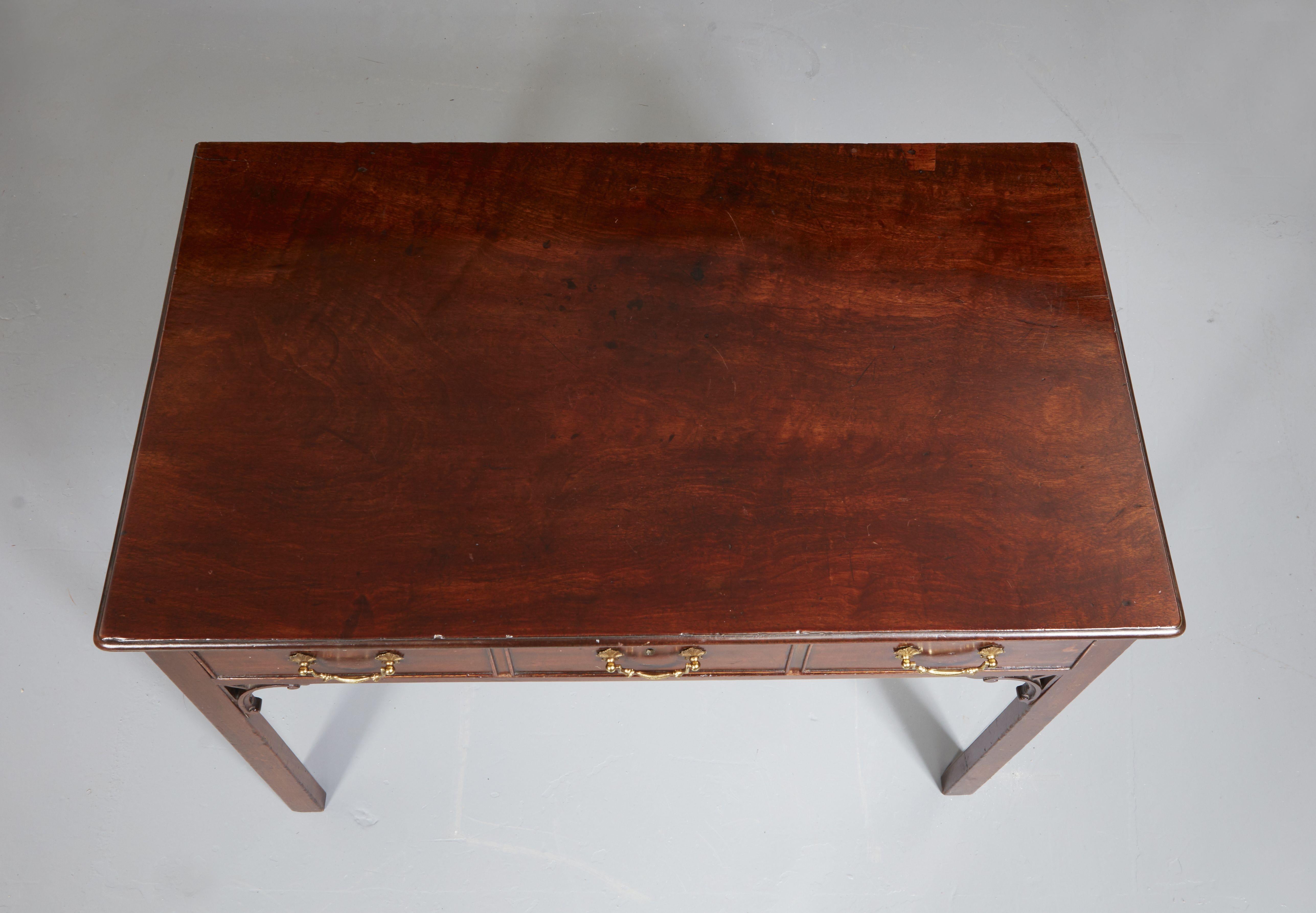 Mid-18th Century George III Mahogany Side Table