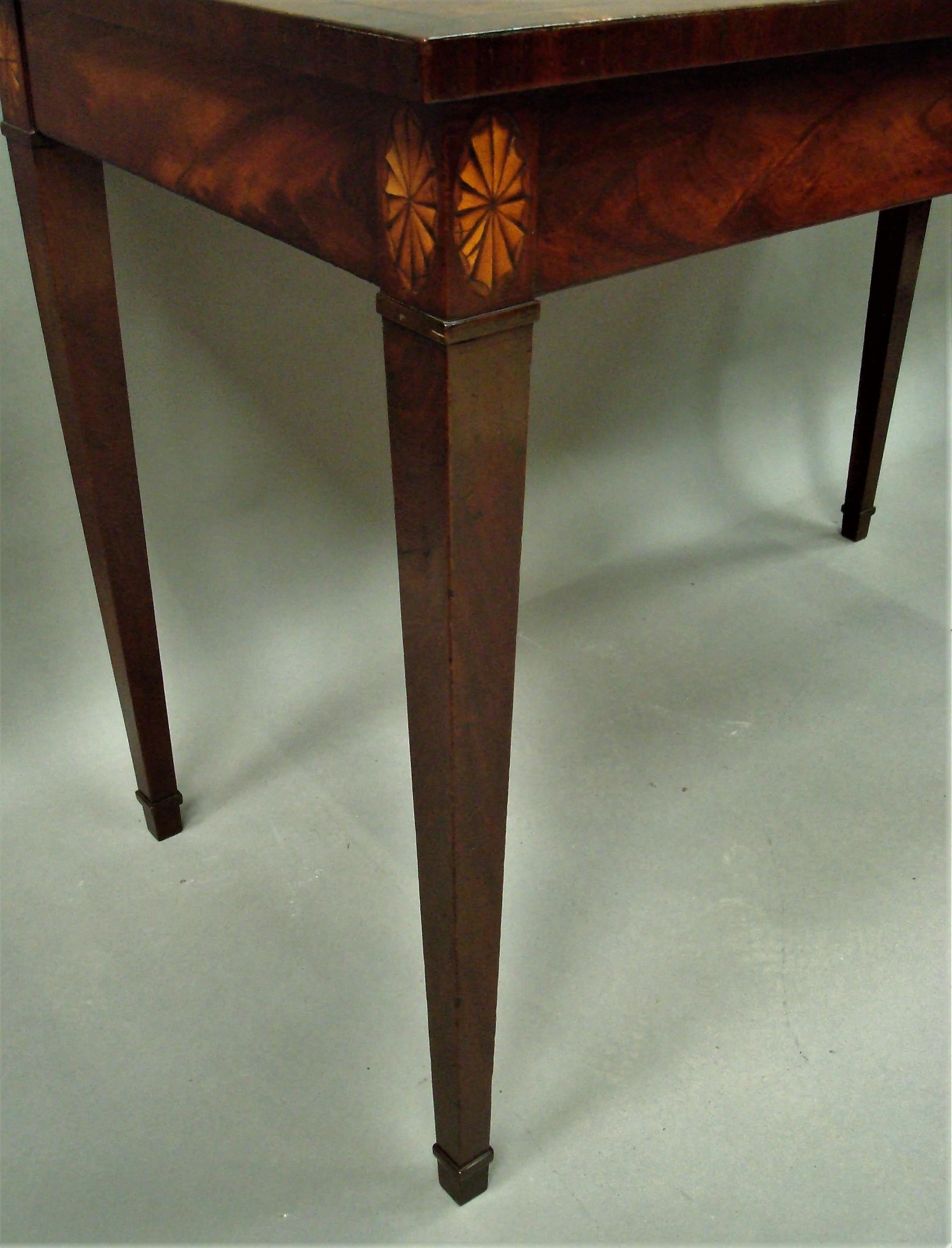 George III Mahogany Side Table or Serving Table For Sale 3