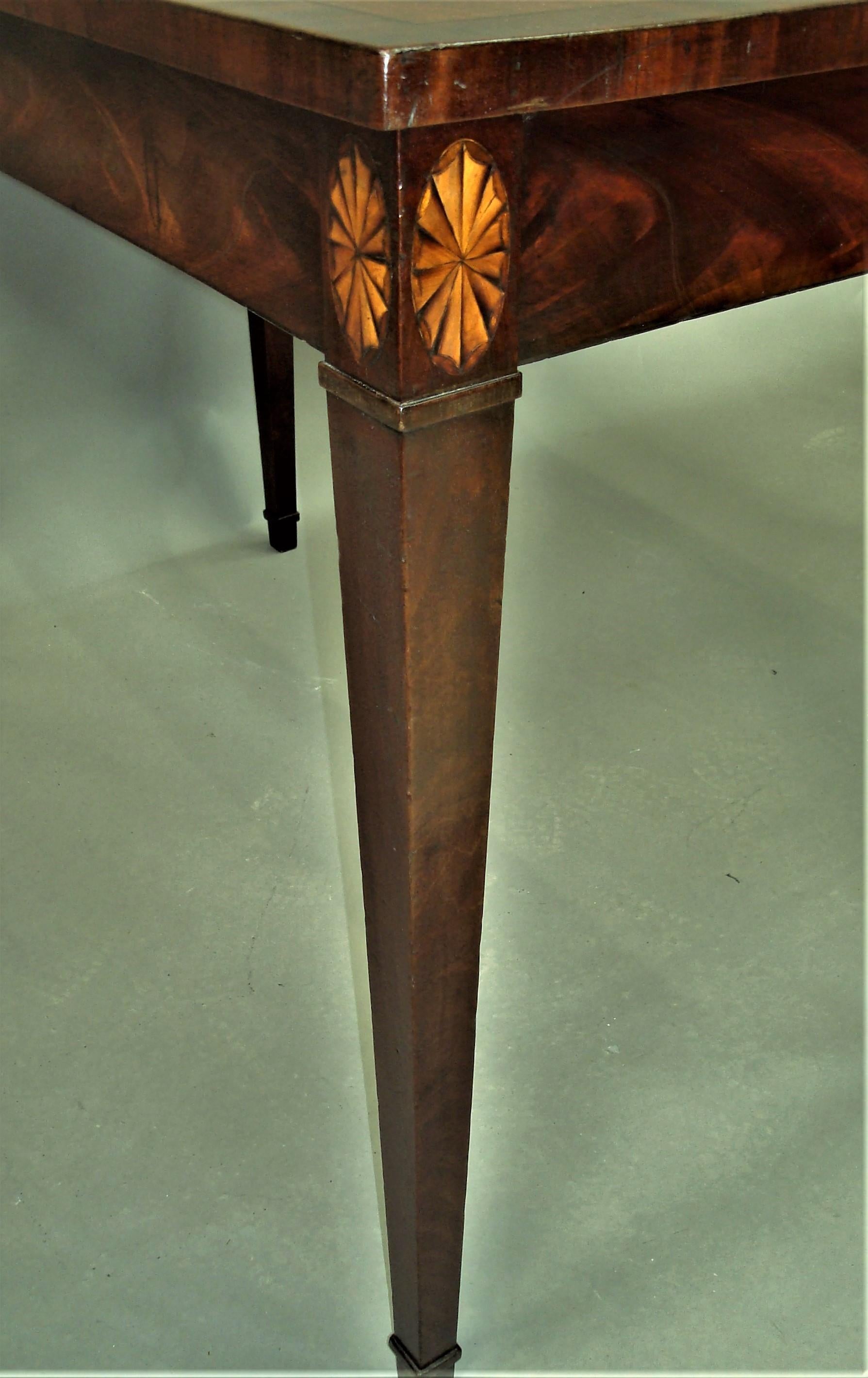 18th Century George III Mahogany Side Table or Serving Table For Sale