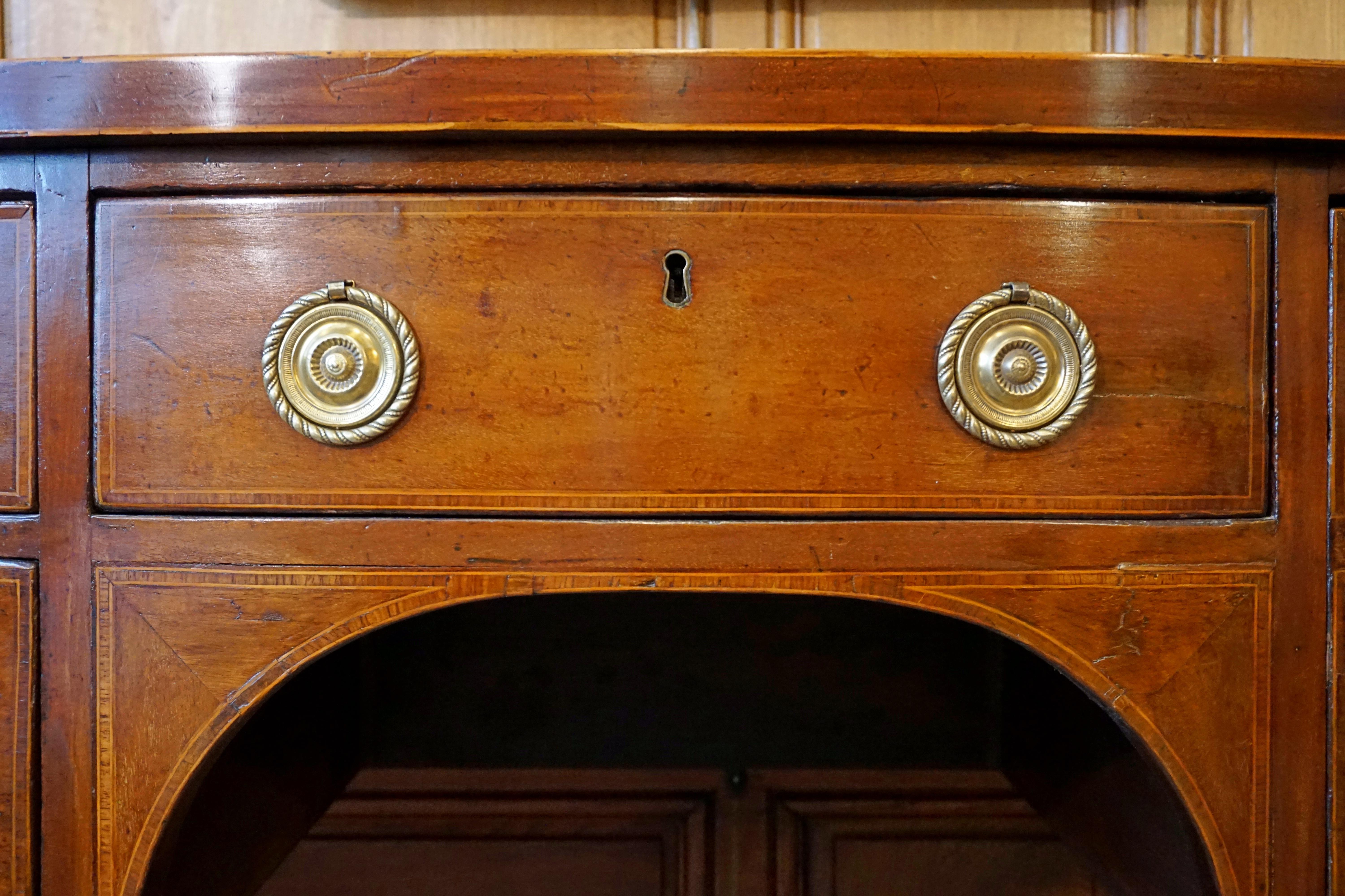 English George III Mahogany Sideboard