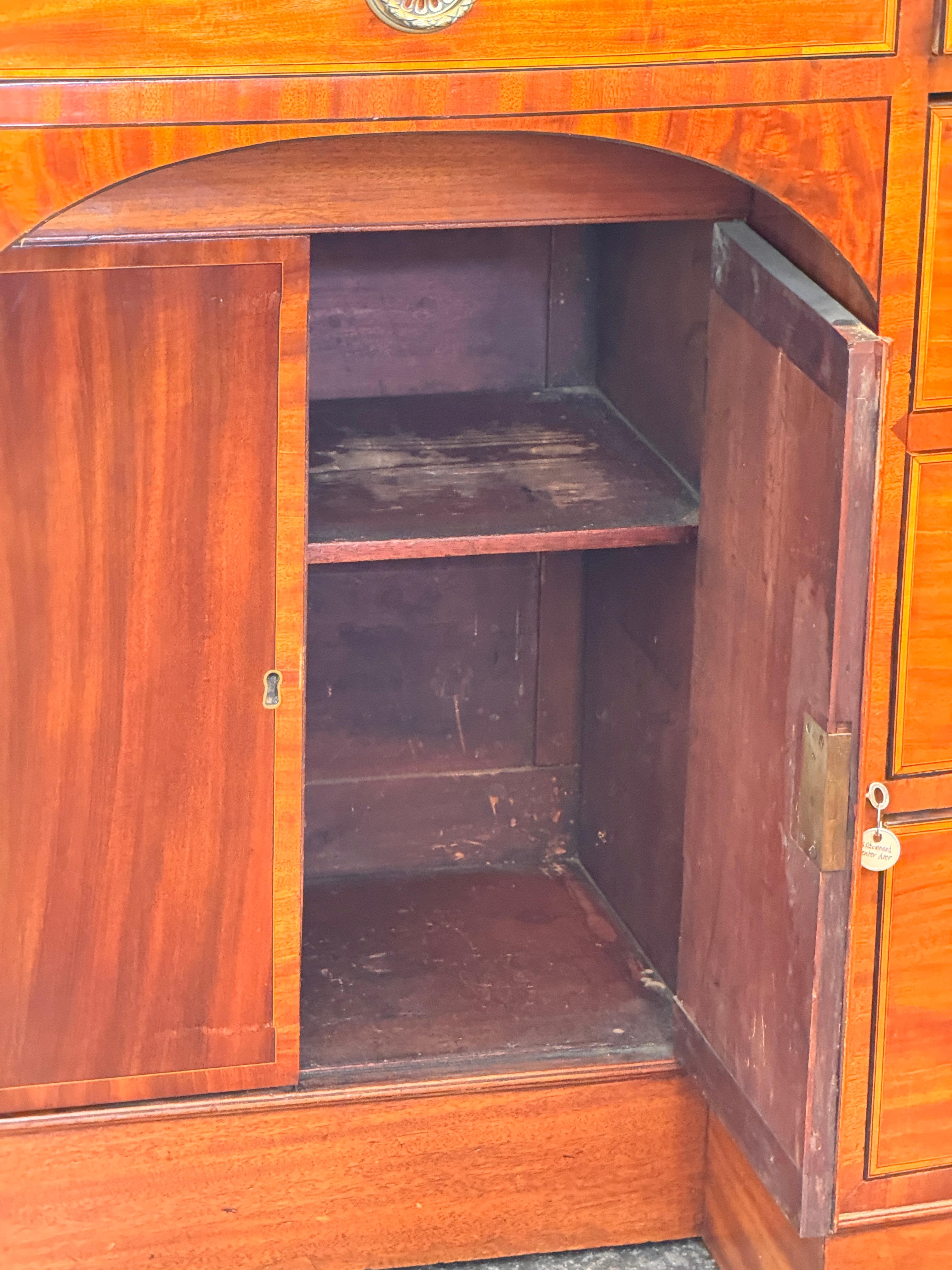 George III Mahogany Sideboard For Sale 1