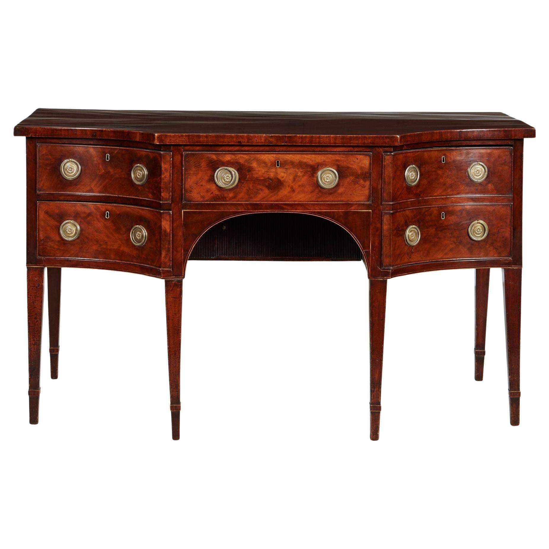 George III Mahogany Sideboard