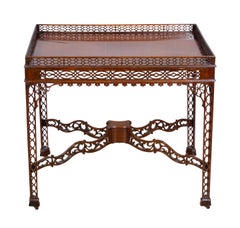 George III Mahogany Silver Table