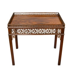 George III Mahogany Silver Table