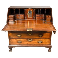 George III Mahogany Slant Lid Desk