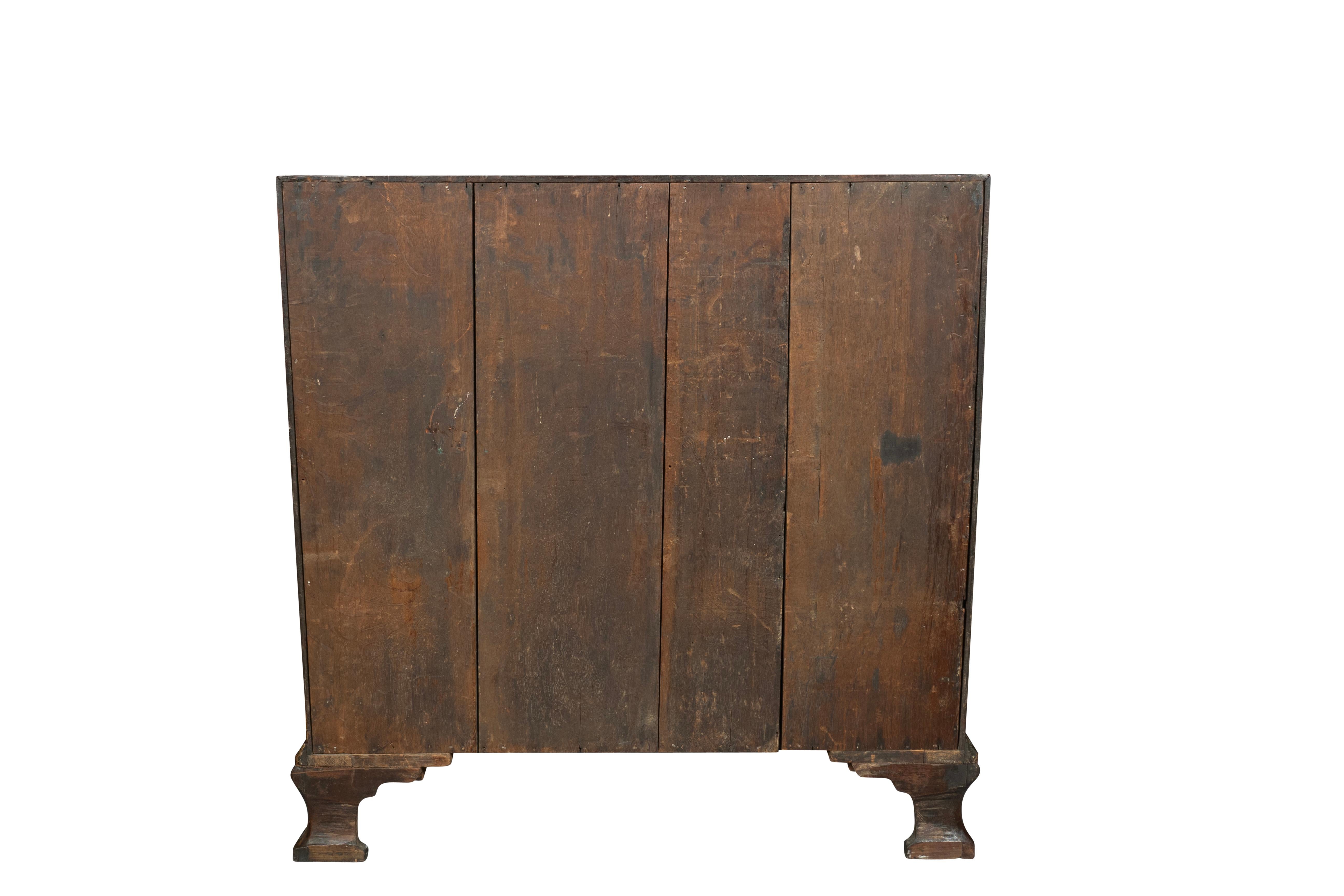 George III Mahagoni Schreibtisch mit schräger Klappe (Englisch) im Angebot