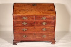 George III Mahogany Slant Top Desk