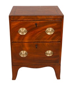 George III Mahogany Small Chest of Drawers